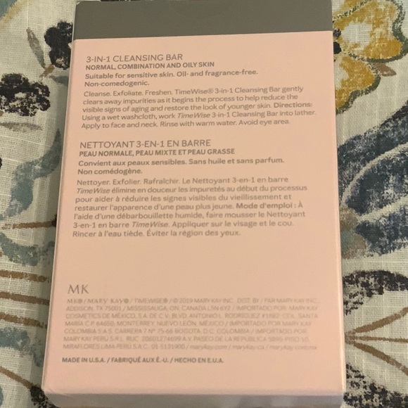 Mary Kay TimeWise 3 in 1 Cleansing Bar with Soap Dish NEW FACTORY SEALED - Picture 4 of 4